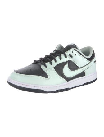 Nike Leather Colorblock Pattern Sneakers