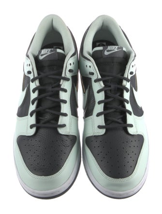 Nike Leather Colorblock Pattern Sneakers