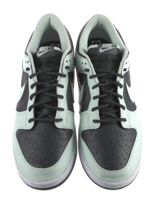 Nike Leather Colorblock Pattern Sneakers