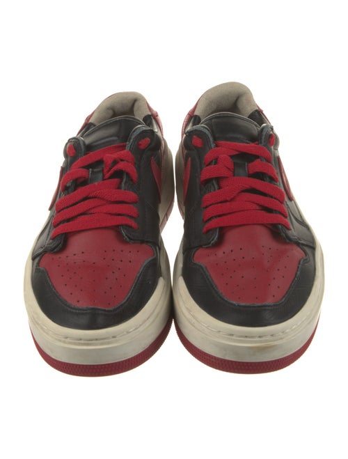 Nike Leather Colorblock Pattern Athletic Sneakers