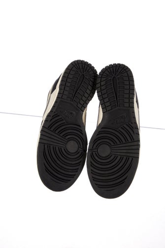 Nike Suede Colorblock Pattern Athletic Sneakers