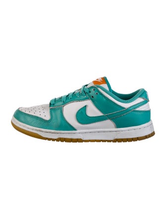 Nike Leather Colorblock Pattern Athletic Sneakers
