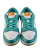 Nike Leather Colorblock Pattern Athletic Sneakers