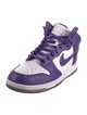 Nike Leather Colorblock Pattern Sneakers