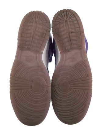 Nike Leather Colorblock Pattern Sneakers