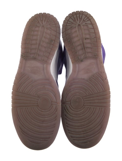 Nike Leather Colorblock Pattern Sneakers