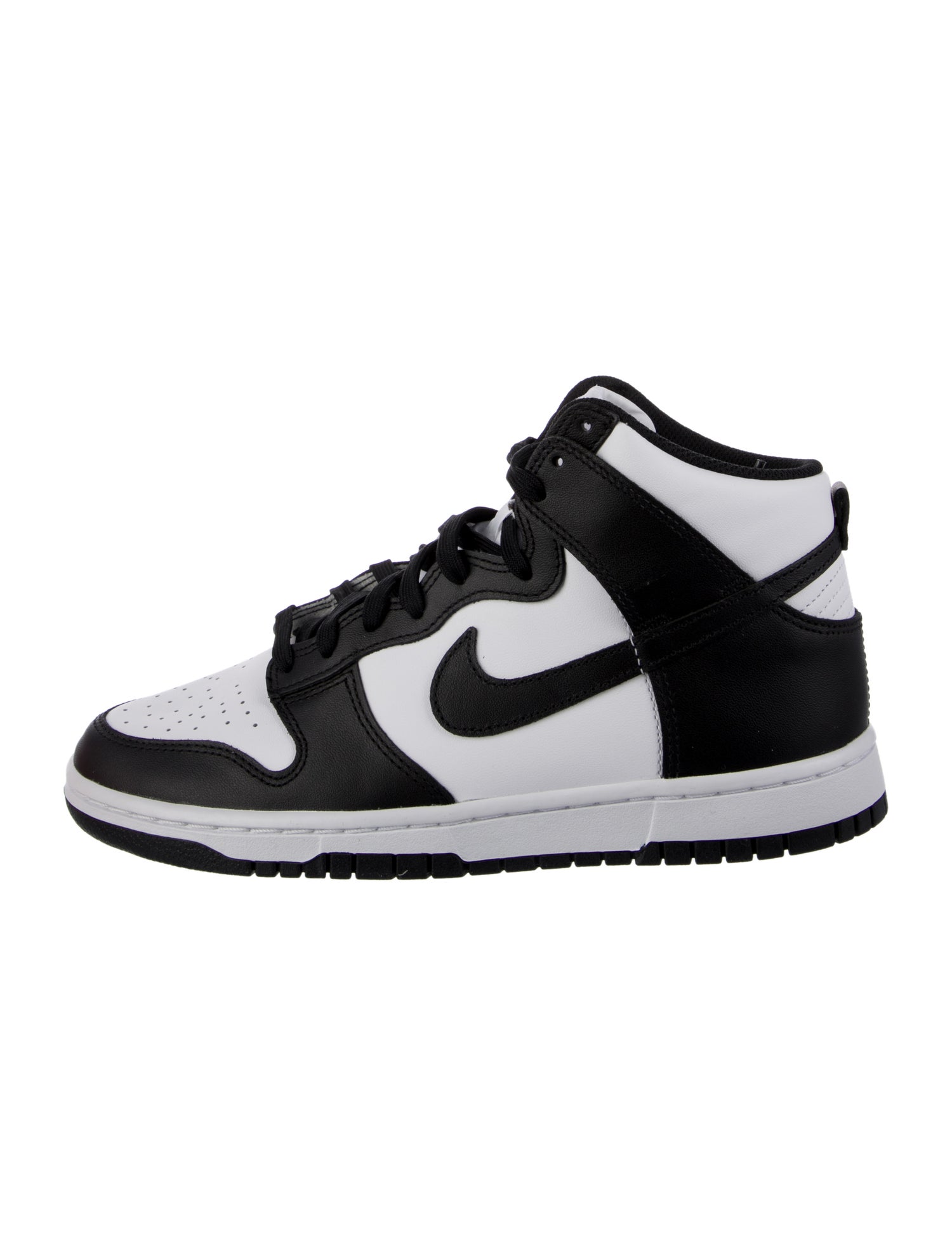 Nike Leather Colorblock Pattern Athletic Sneakers