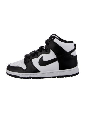 Nike Leather Colorblock Pattern Athletic Sneakers