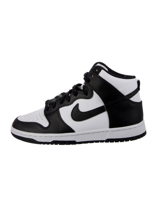 Nike Leather Colorblock Pattern Athletic Sneakers