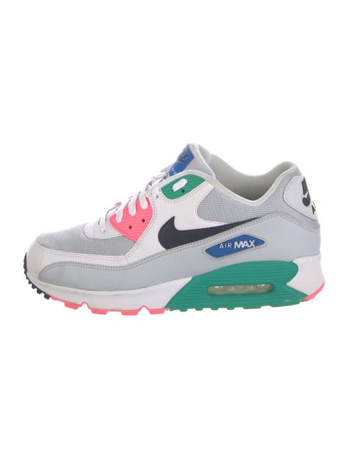 Nike Leather Colorblock Pattern Sneakers