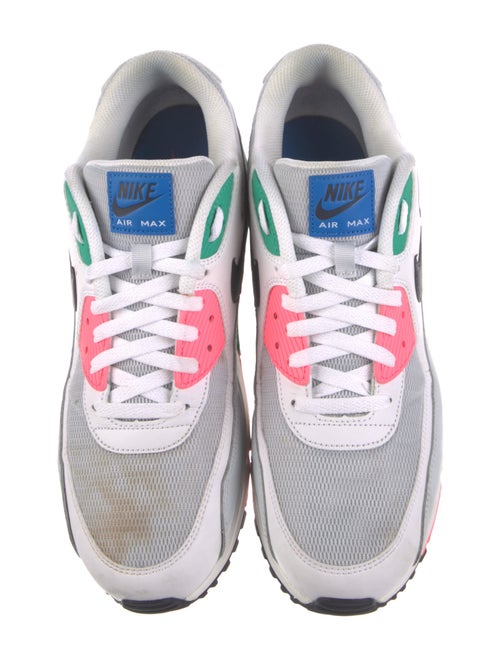 Nike Leather Colorblock Pattern Sneakers