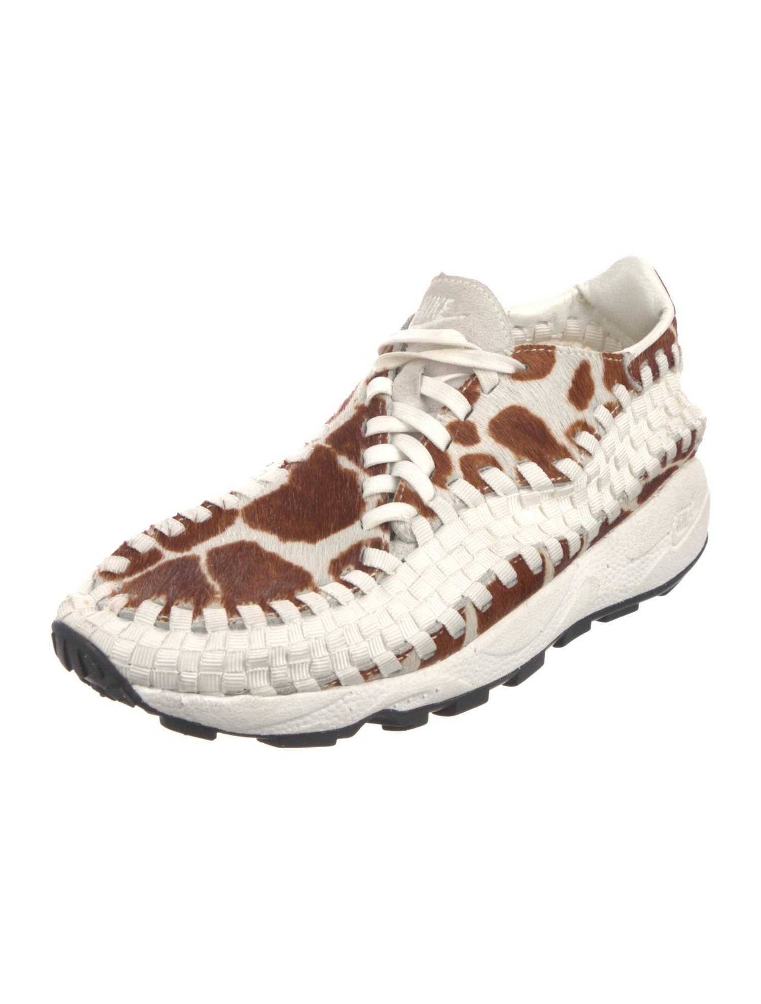 Nike Calf Hair Animal Print Athletic Sneakers