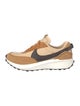 Nike Suede Colorblock Pattern Athletic Sneakers
