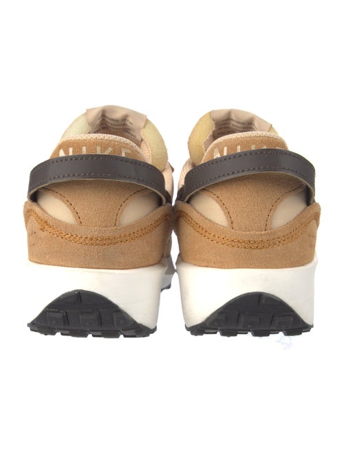 Nike Suede Colorblock Pattern Athletic Sneakers