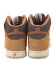 Nike Suede Colorblock Pattern Sneakers