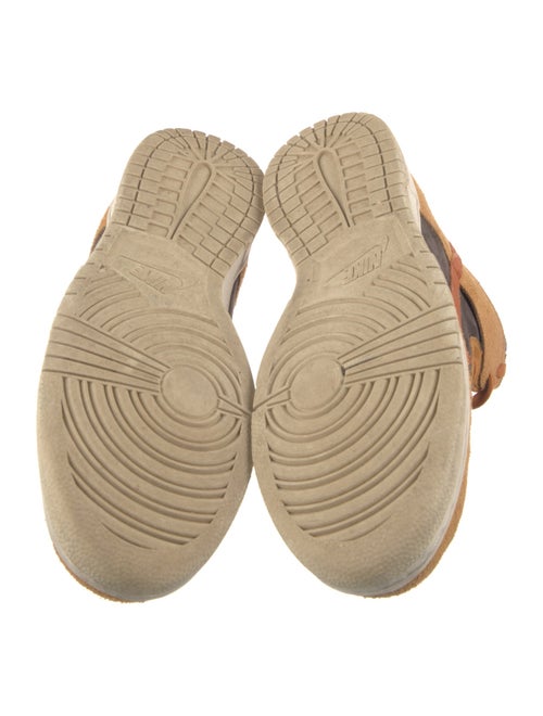 Nike Suede Colorblock Pattern Sneakers