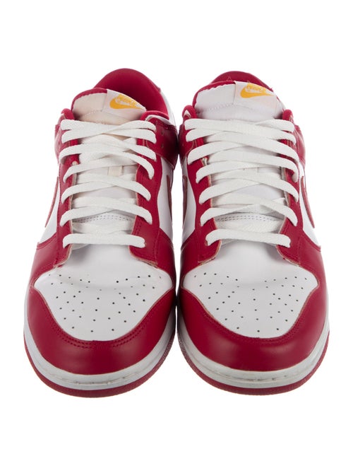 Nike Leather Colorblock Pattern Athletic Sneakers