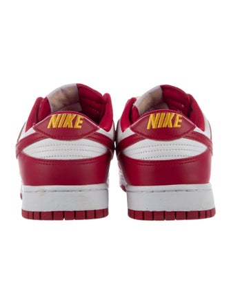 Nike Leather Colorblock Pattern Athletic Sneakers