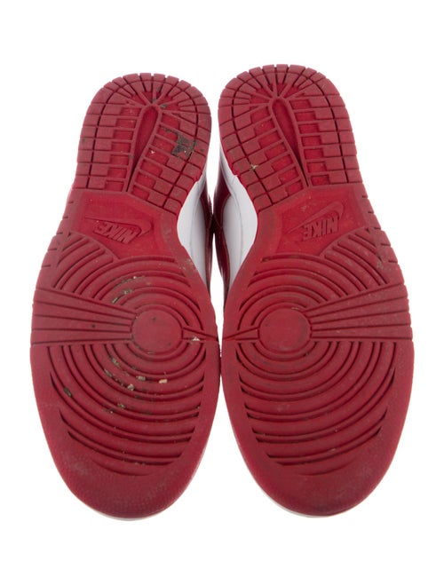 Nike Leather Colorblock Pattern Athletic Sneakers