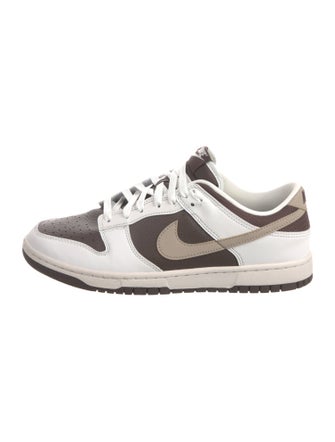 Nike Leather Colorblock Pattern Athletic Sneakers