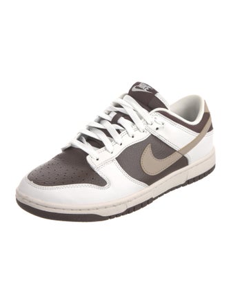Nike Leather Colorblock Pattern Athletic Sneakers