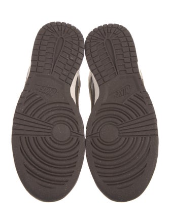 Nike Leather Colorblock Pattern Athletic Sneakers