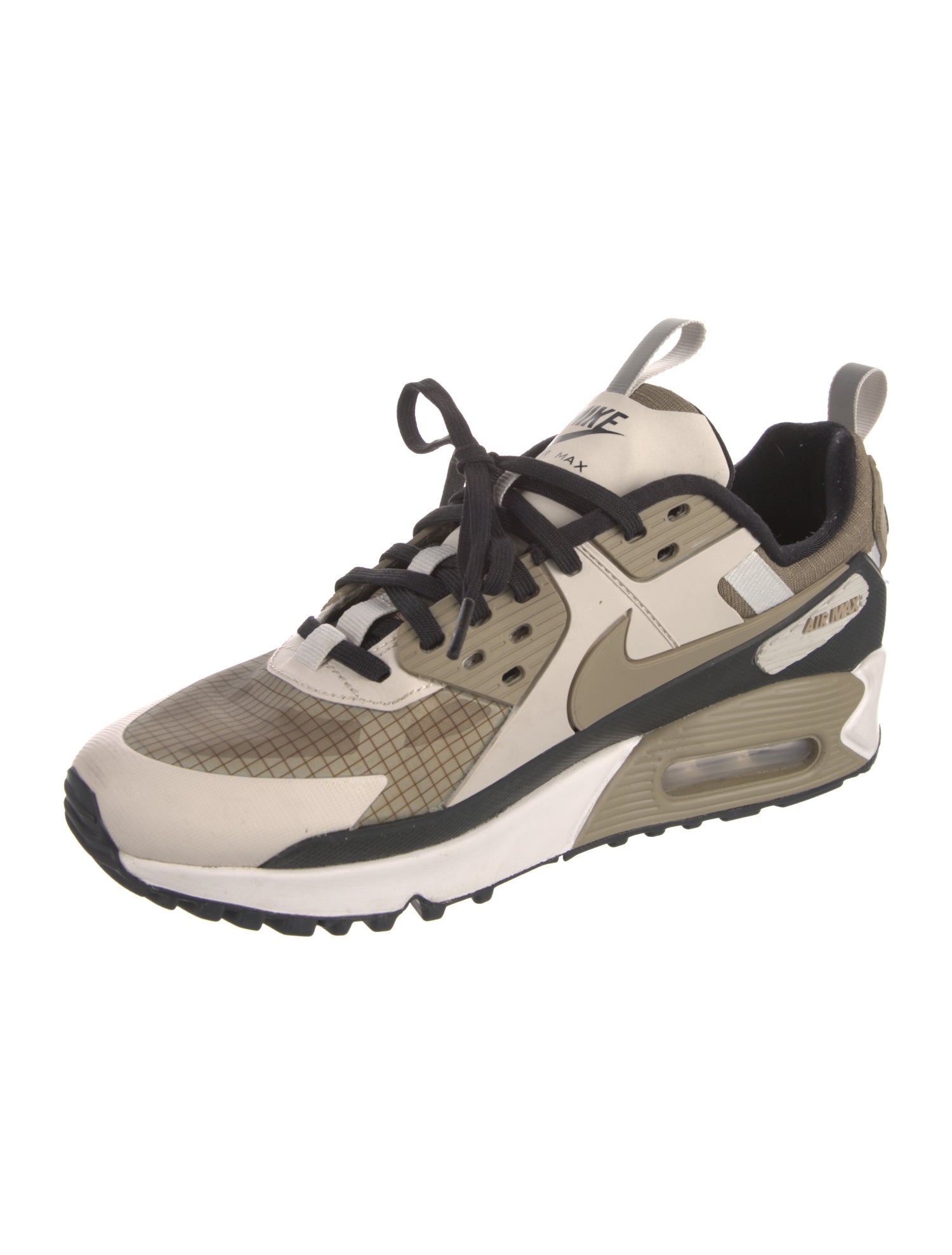 Nike Leather Printed Athletic Sneakers