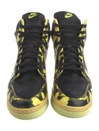 Nike Leather Tie-Dye Print Sneakers
