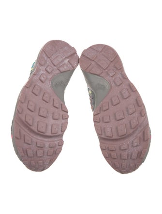 Nike Suede Colorblock Pattern Sneakers