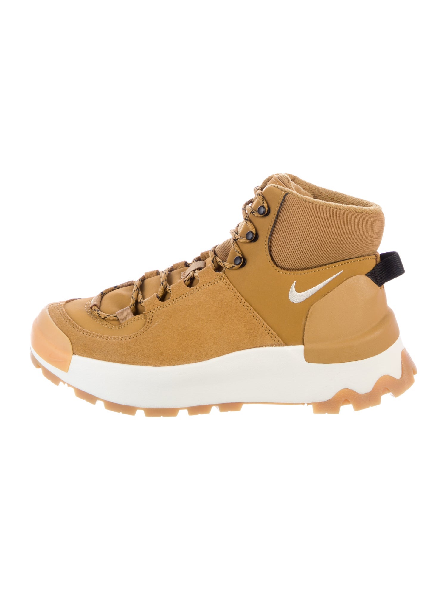 Nike Suede Colorblock Pattern Chunky Sneakers