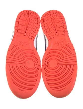 Nike Leather Colorblock Pattern Sneakers