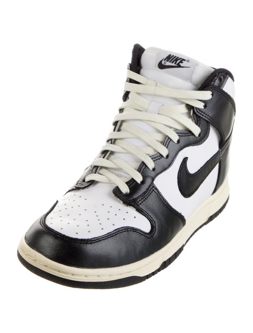 Nike Leather Colorblock Pattern Athletic Sneakers