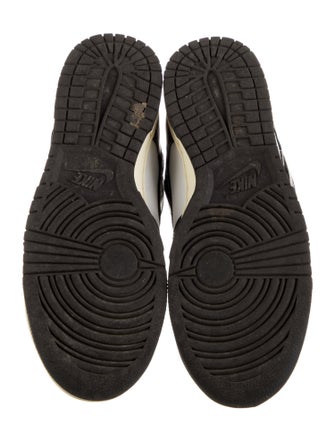 Nike Leather Colorblock Pattern Athletic Sneakers