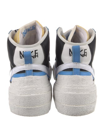Nike Leather Colorblock Pattern Sneakers