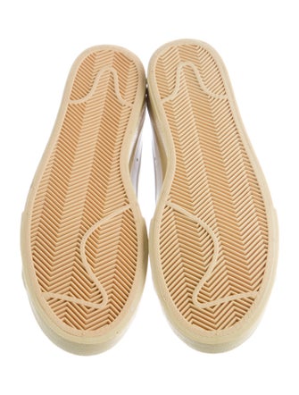 Nike Leather Colorblock Pattern Sneakers