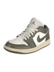 Nike Leather Colorblock Pattern Athletic Sneakers
