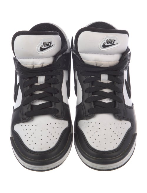 Nike Leather Graphic Print Athletic Sneakers