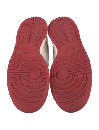 Nike Leather Colorblock Pattern Sneakers