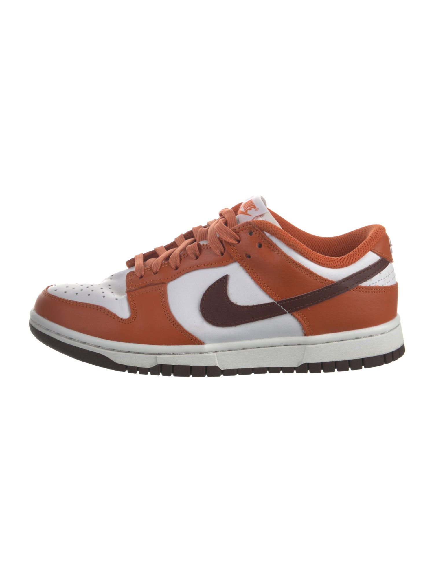 Nike Leather Lasercut Accents Athletic Sneakers