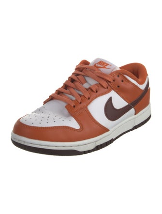 Nike Leather Lasercut Accents Athletic Sneakers