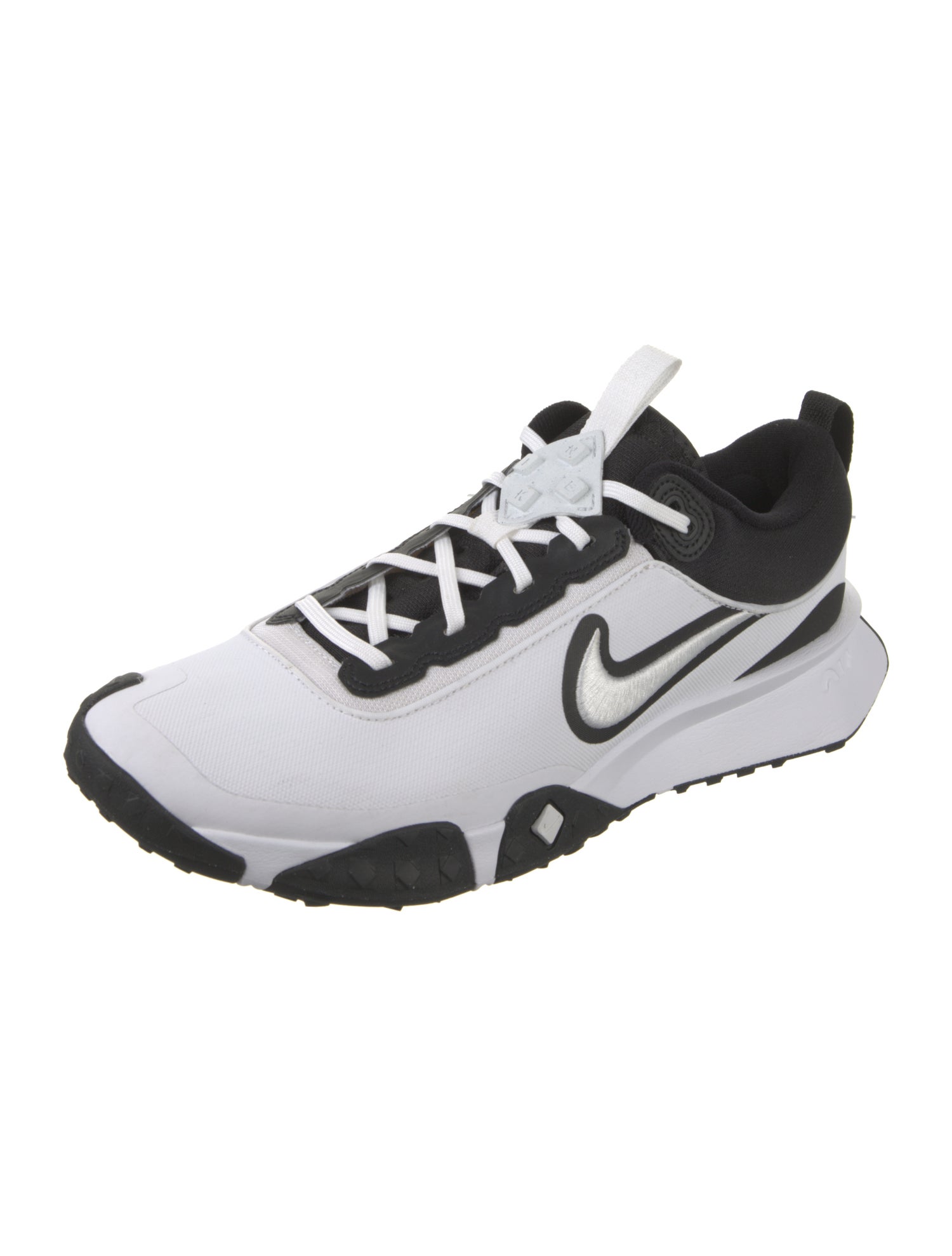 Nike Colorblock Pattern Embroidered Accent Athletic Sneakers