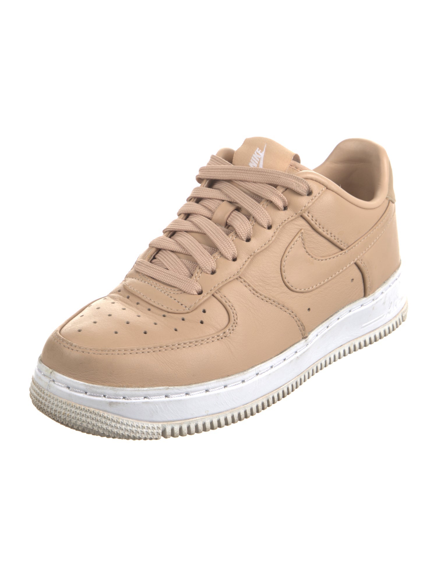 Nike Leather Colorblock Pattern Sneakers