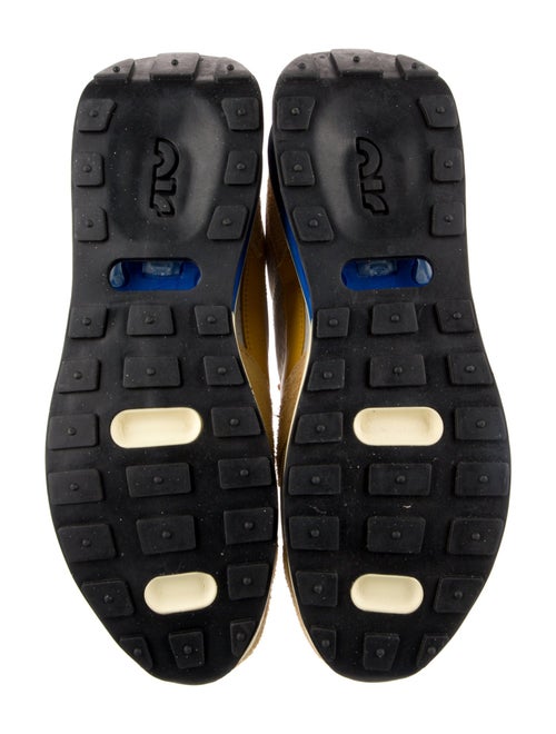 Nike Suede Colorblock Pattern Athletic Sneakers