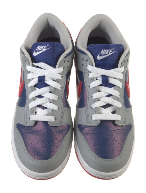 Nike Leather Colorblock Pattern Sneakers