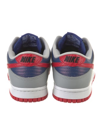 Nike Leather Colorblock Pattern Sneakers
