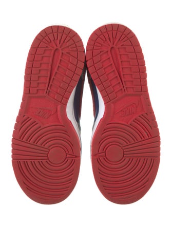 Nike Leather Colorblock Pattern Sneakers