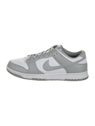 Nike Leather Colorblock Pattern Sneakers