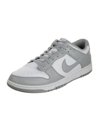 Nike Leather Colorblock Pattern Sneakers