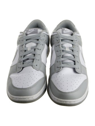 Nike Leather Colorblock Pattern Sneakers