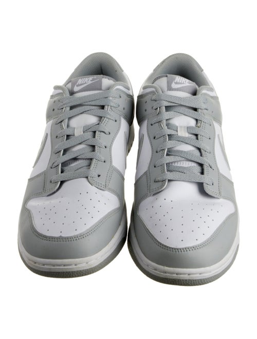 Nike Leather Colorblock Pattern Sneakers